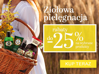 Ziołowa pielęgnacja rabaty do -25%