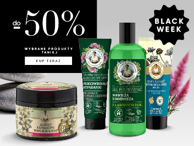 Black week rabaty do -50%